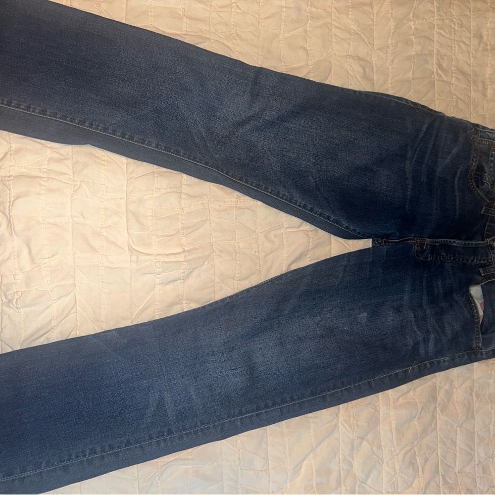 Lucky brand 
121 Heritage slim Dark Blue Denim Jeans